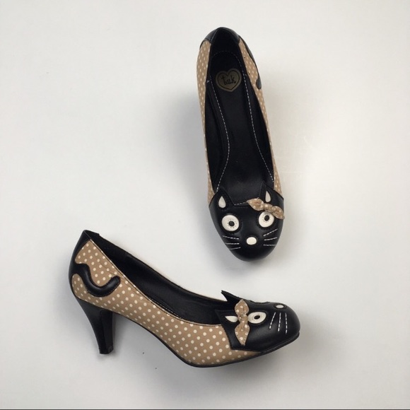black cat heels